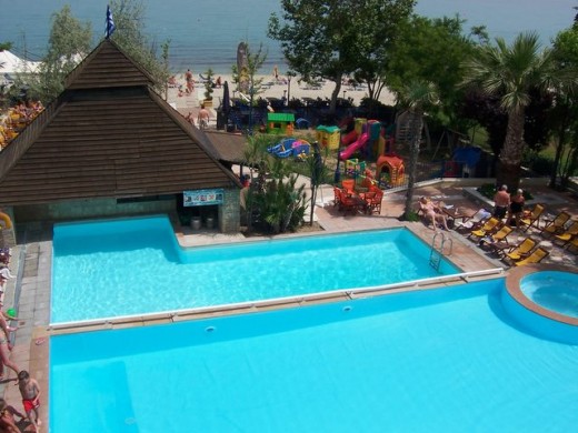 Grcka hoteli letovanje, Halkidiki, Hanioti,Naias,bazen